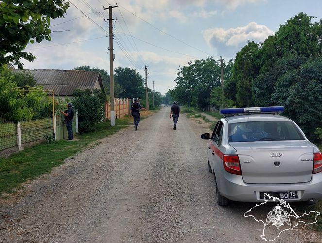 Росгвардия оказывает помощь гражданам в Кировском районе Крыма