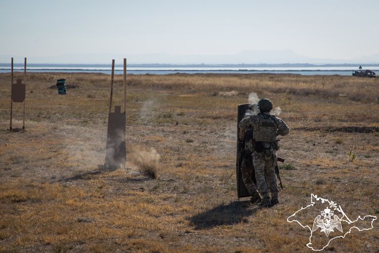 Сборы командиров и начальников региональных подразделений Росгвардии состоялись в Крыму