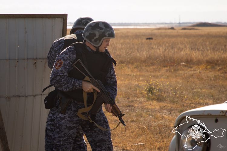 Сборы командиров и начальников региональных подразделений Росгвардии состоялись в Крыму