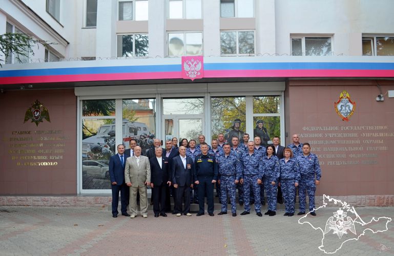 В Крыму подразделения вневедомственной охраны Росгвардии отметили годовщину со дня образования