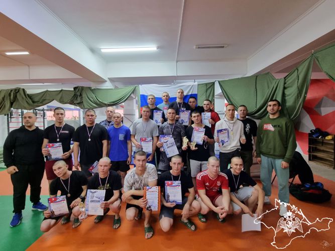 В Севастопольском полку Росгвардии прошел чемпионат по рукопашному бою