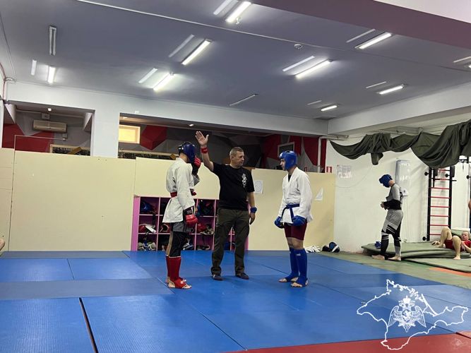 В Севастопольском полку Росгвардии прошел чемпионат по рукопашному бою