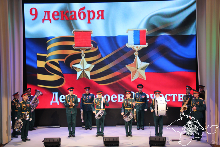 Военнослужащие севастопольского полка Росгвардии приняли участие в патриотическом фестивале
