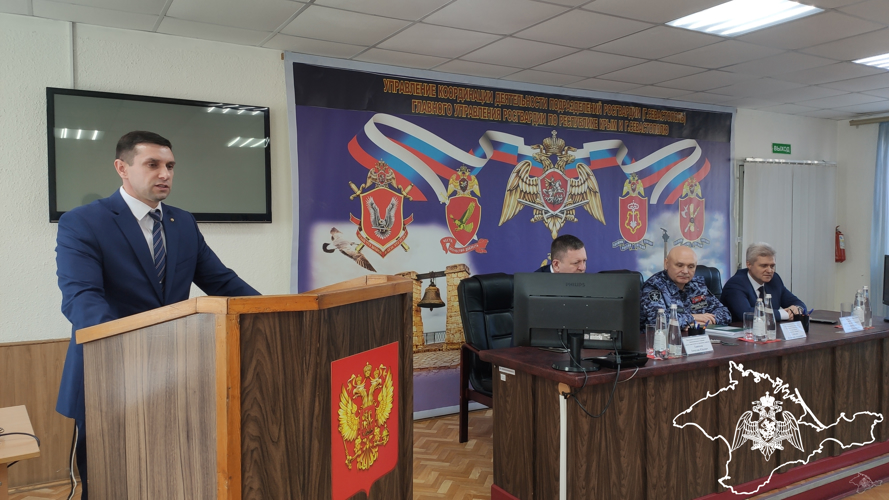 Итоги служебно-боевой деятельности представителей Росгвардии в 2023 году подведены в Севастополе