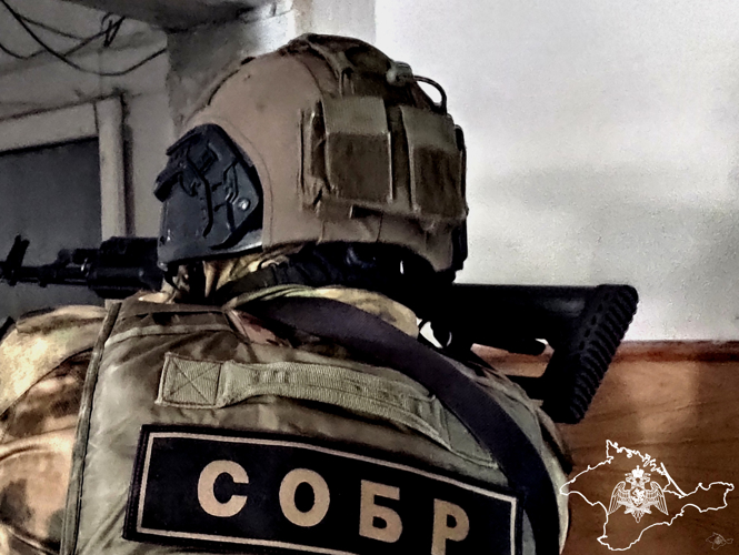 Незаконный оборот наркотических средств пресекли бойцы СОБР Росгвардии в Севастополе