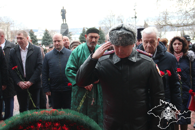 Севастопольские росгвардейцы присоединились к памятным мероприятиям, приуроченным к 80-й годовщине полного снятия блокады Ленинграда