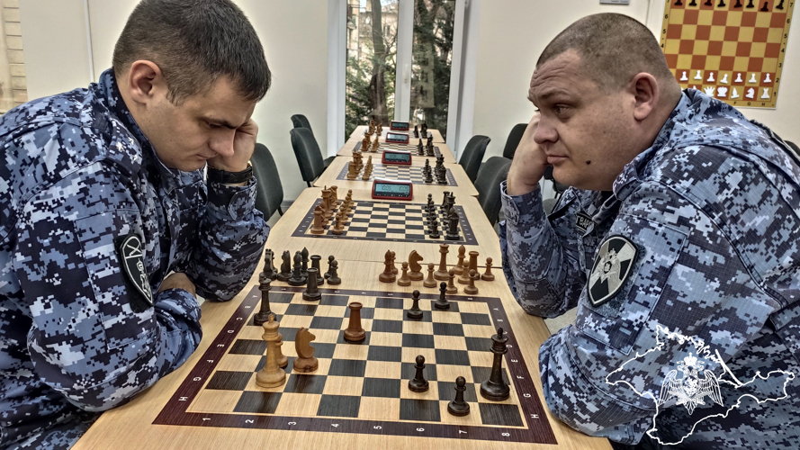 Чемпионат по шахматам крымского территориального органа Росгвардии состоялся в Севастополе (видео)