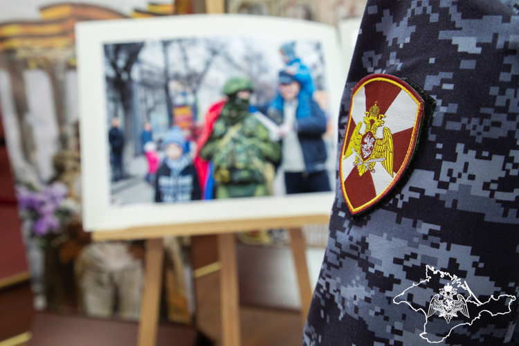 Росгвардия присоединилась к празднованию 10-летия воссоединения Крыма с Россией