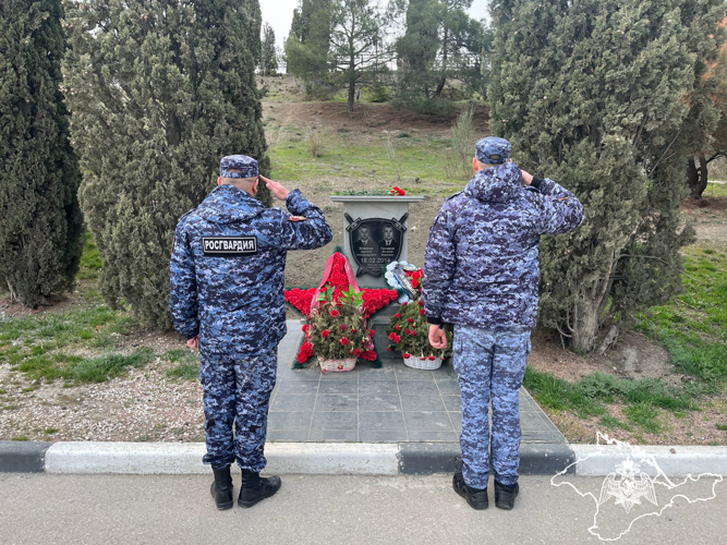 Росгвардия присоединилась к празднованию 10-летия воссоединения Крыма с Россией