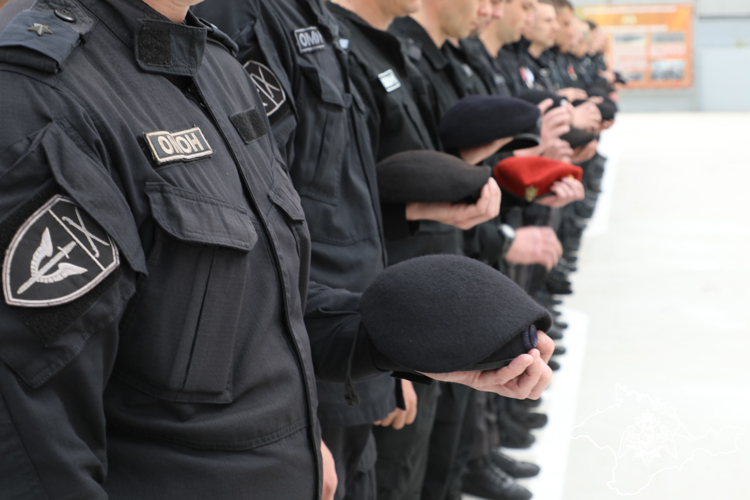 В Керчи сотрудники ОМОН отметили годовщину со дня образования спецподразделения