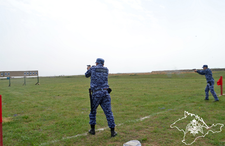 В Крыму прошел II этап конкурса профессионального мастерства групп задержания вневедомственной охраны