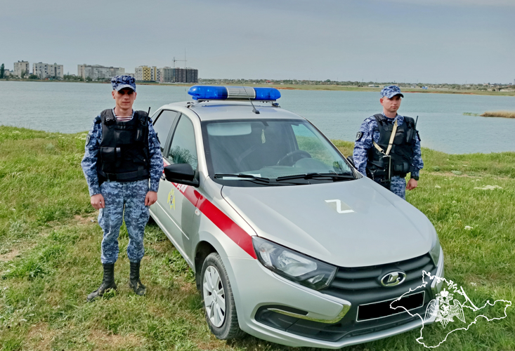 Нетрезвого водителя задержали росгвардейцы в Сакском районе Крыма