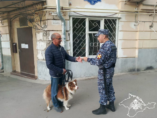 Военнослужащие Росгвардии в Севастополе присоединились к акции «Георгиевская ленточка»