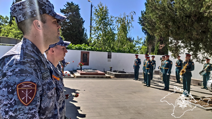 Память легендарного комбата Победы почтили севастопольские росгвардейцы