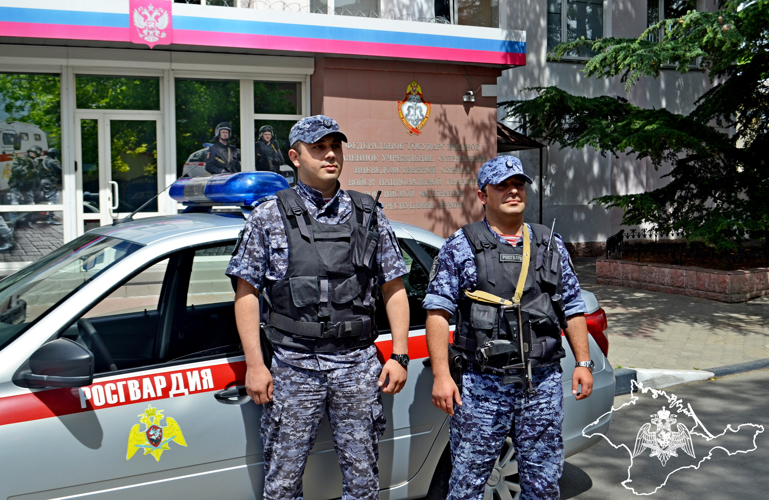 В Симферополе сотрудники Росгвардии задержали нетрезвого водителя