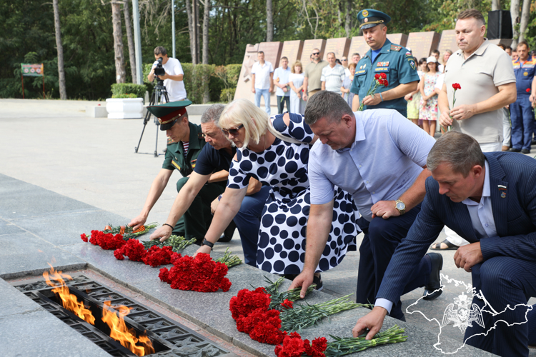 К всероссийской патриотической акции присоединились росгвардейцы в Севастополе