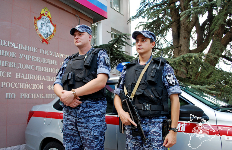 В Симферополе сотрудники Росгвардии задержали нетрезвого водителя
