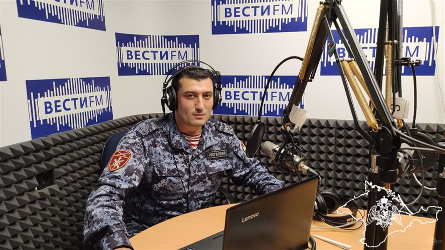 В Севастополе еженедельной ведомственной информационной радиопередаче «Информирует Росгвардия» - 5 лет