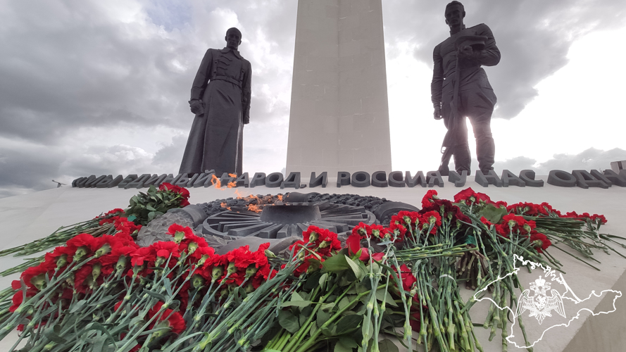 В Севастополе представители Росгвардии приняли участие в торжественных мероприятиях, в честь празднования Дня народного единства