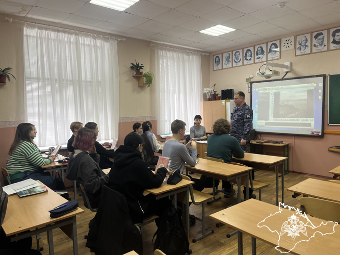 Росгвардейцами в Крыму проведен ряд мероприятий ко Дню снятия блокады Ленинграда