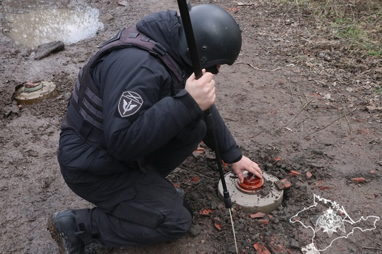 В Южном округе отмечают день инженерной службы Росгвардии