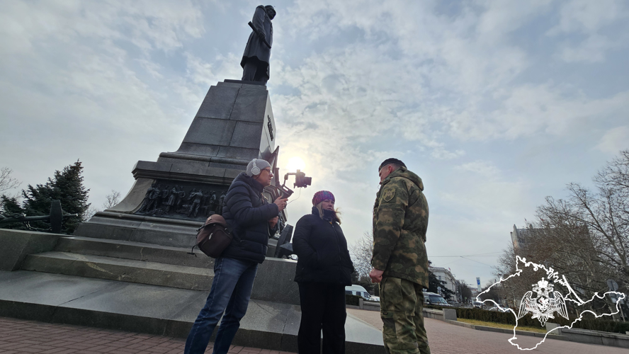 Эксклюзивное интервью с сотрудником ОМОН «Беркут-С» Росгвардии вышло в эфир телеканала «Первый Севастопольский» (видео)