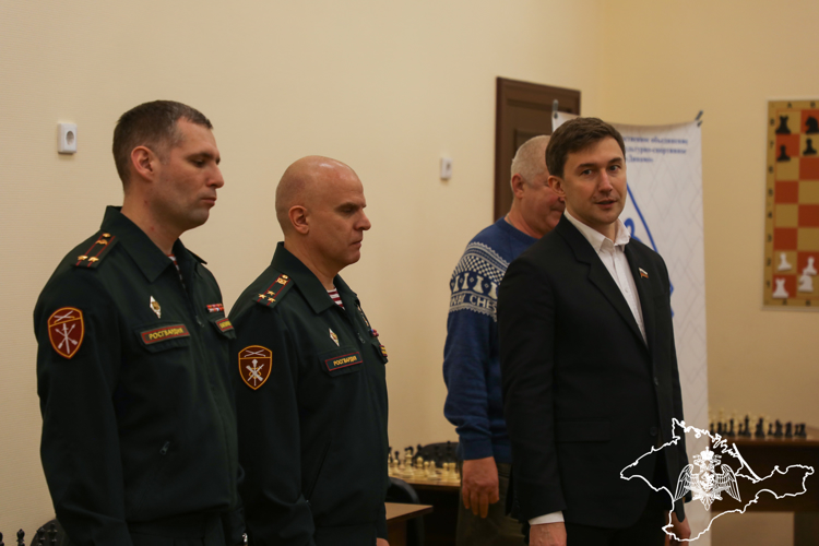В Симферополе состоялся чемпионат по шахматам среди военнослужащих и сотрудников Южного округа войск национальной гвардии Российской Федерации