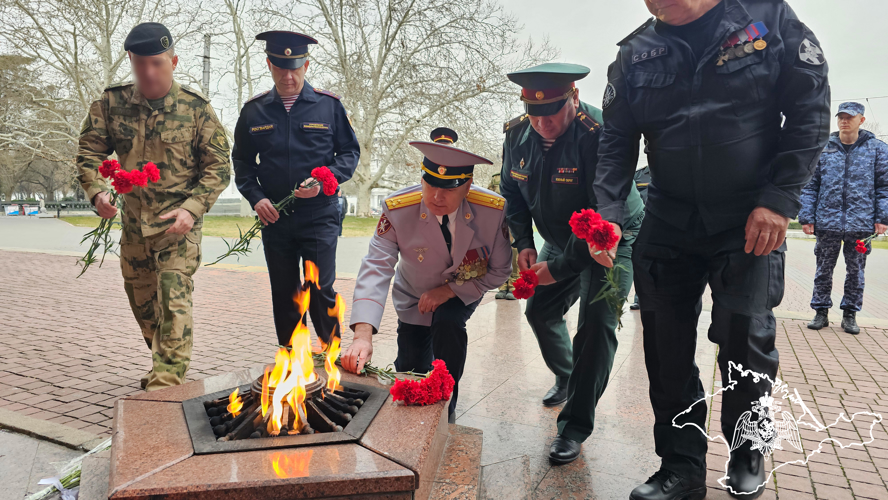 В Крыму и Севастополе прошли мероприятия, посвященные Дню войск национальной гвардии России