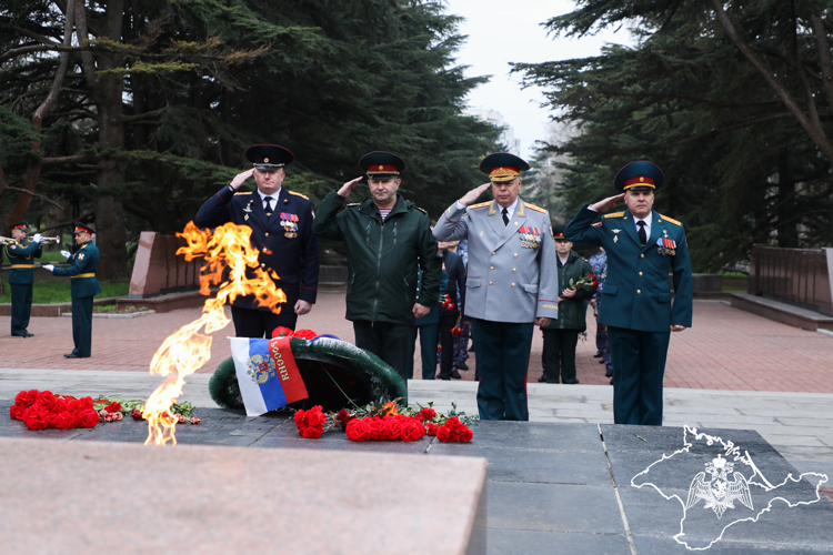 В Крыму и Севастополе прошли мероприятия, посвященные Дню войск национальной гвардии России