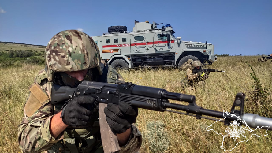 Росгвардия на страже Крыма (видео)