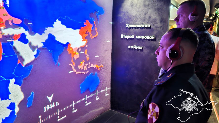 Росгвардейцы  посетили уникальный музей - «Поезд Победы»