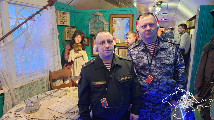 Росгвардейцы  посетили уникальный музей - «Поезд Победы»