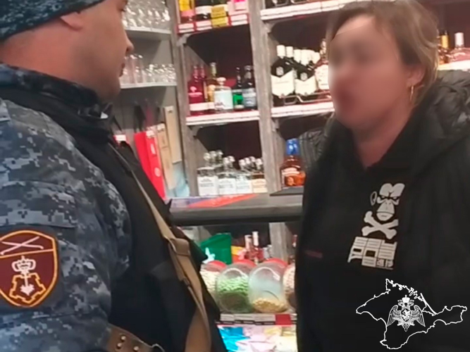 Росгвардейцы в Севастополе задержали злостную нарушительницу общественного порядка