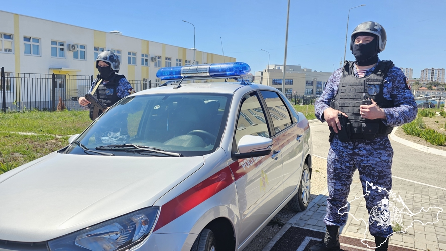 Крымские росгвардейцы приняли участие во всероссийских антитеррористических учениях