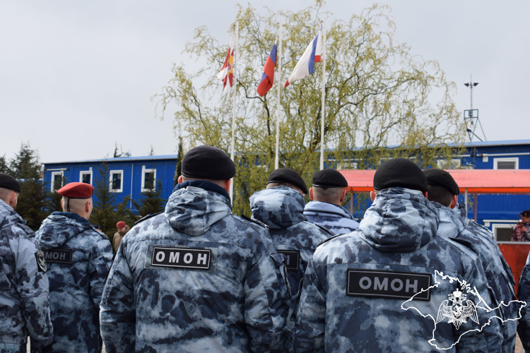 Симферопольскому ОМОН «Беркут» Росгвардии исполнилось 33 года