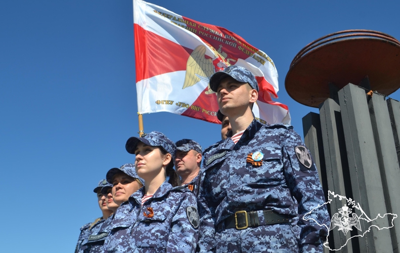 Росгвардейцы в Крыму почтили память партизан, героически сражавшихся во время Великой Отечественной войны