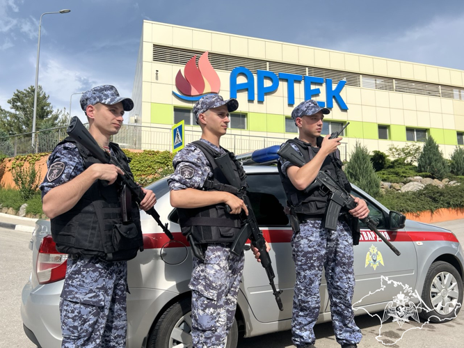 Росгвардия на страже «Артека»