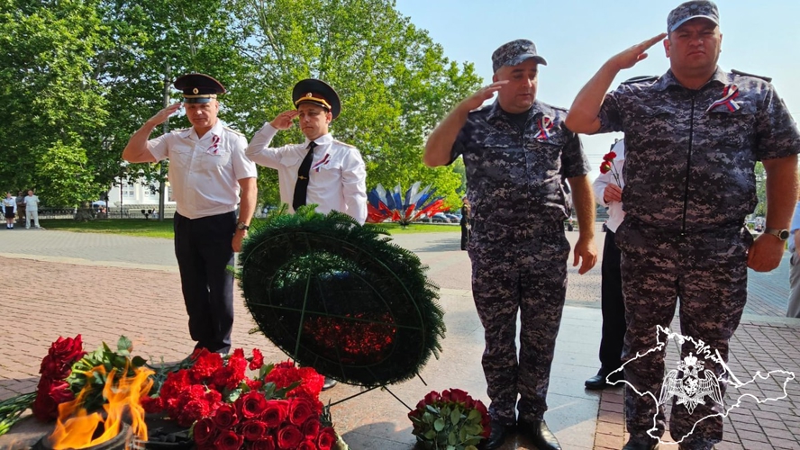 В Крыму и Севастополе росгвардейцы приняли участие в мероприятиях ко Дню России