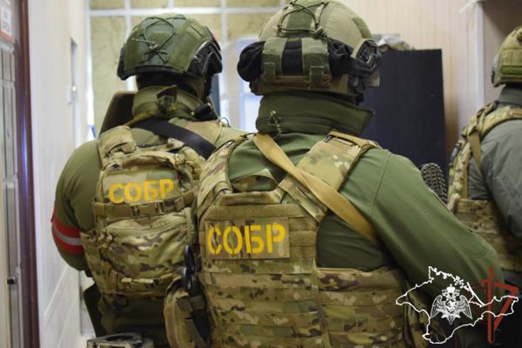 При силовой поддержке спецназа Росгвардии в Краснодаре задержан подозреваемый в призывах к экстремизму