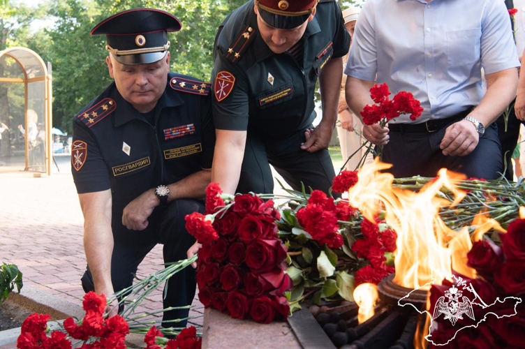 Севастопольские росгвардейцы приняли участие в торжественных мероприятиях, посвященных празднованию Дня Военно-морского Флота