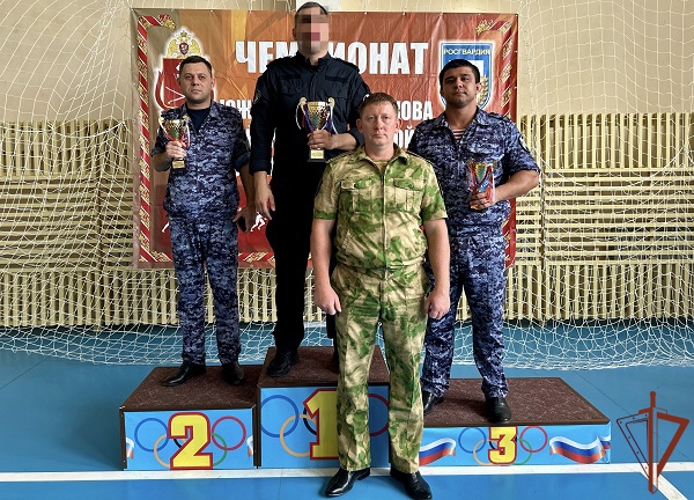 Росгвардейцы из Крыма стали призерами чемпионата Южного округа по единоборству в Волгоградской области