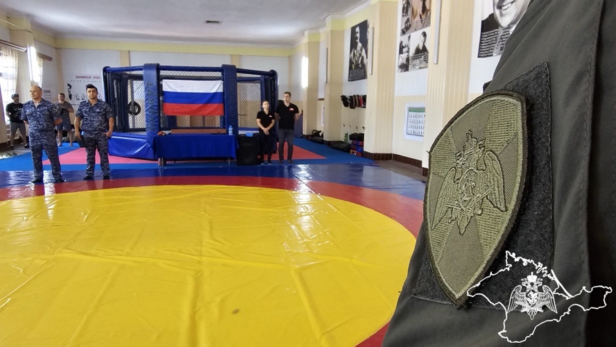 В Севастополе прошёл чемпионат Республики по комплексному единоборству среди представителей Росгвардии