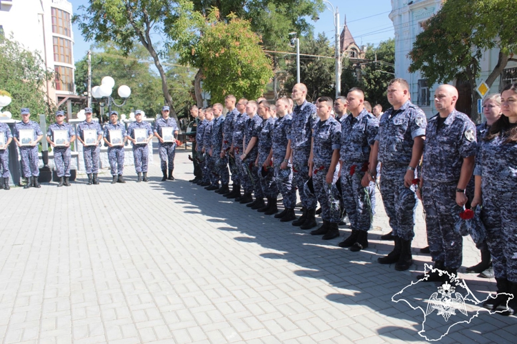 В Крыму состоялся молебен в память о погибших военнослужащих