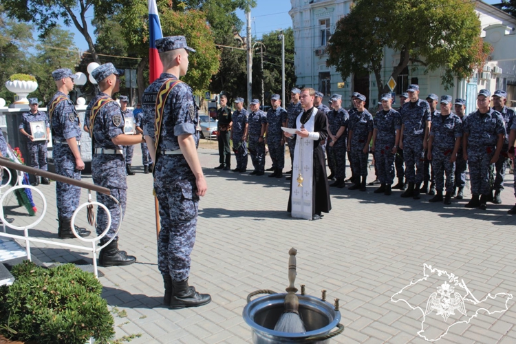 В Крыму состоялся молебен в память о погибших военнослужащих