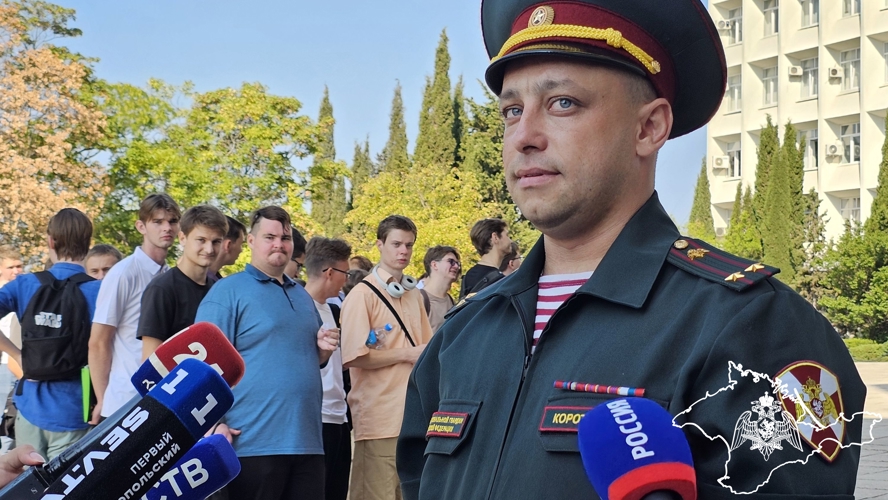 В Крыму и Севастополе Росгвардейцы приняли участие в мероприятиях ко Дню солидарности в борьбе с терроризмом