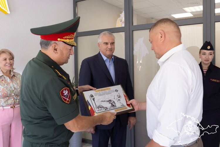 Новый комплекс для подразделений Росгвардии открыли в Крыму
