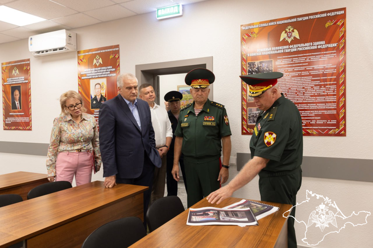 Новый комплекс для подразделений Росгвардии открыли в Крыму