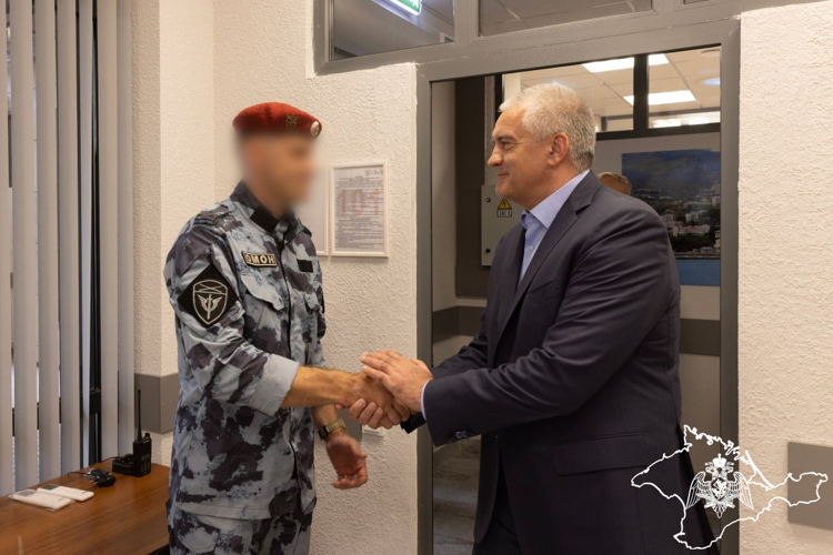 Новый комплекс для подразделений Росгвардии открыли в Крыму