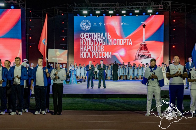 Военнослужащие Росгвардии заняли первое место на фестивале культуры и спорта