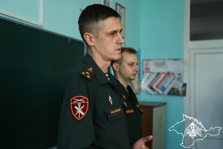 Офицер Росгвардии принял участие в патриотическом проекте «Герои России – гордость Крыма»
